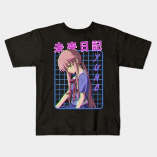 Yuno Gasai Love And Madness Collide Kids T-Shirt